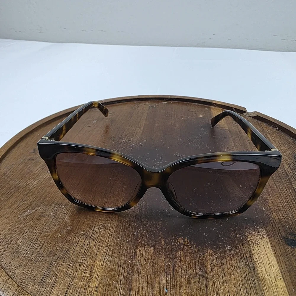 Gucci GG0459SA 003 Sunglasses Womens Brown Tortoise Purple Square Italy